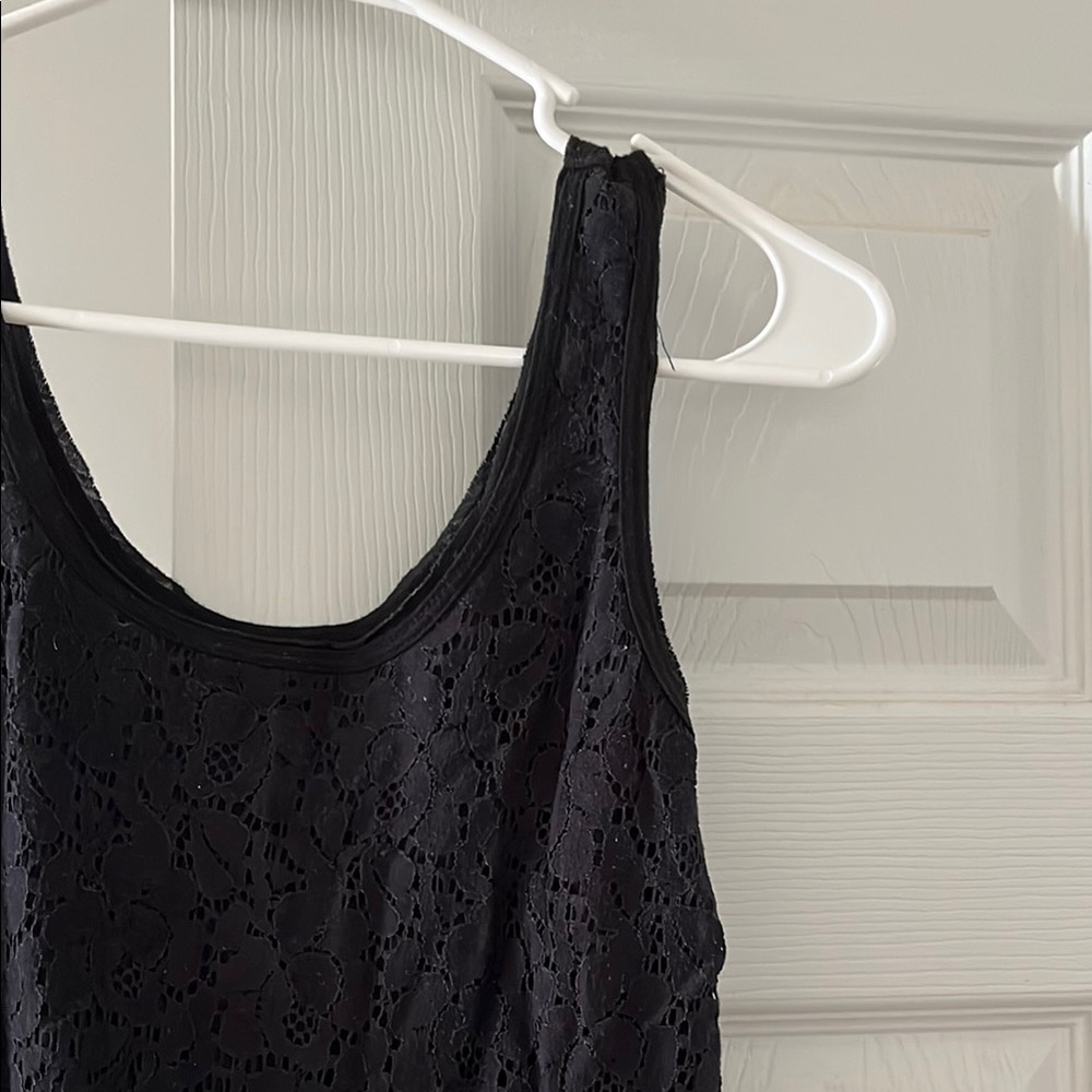 Black Lace Tank